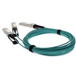 Picture of Mellanox® MFS1S50-H010V Compatible TAA 200G-AOC QSFP56 to 2xQSFP56 Infiniband HDR Active Optical Cable (850nm, MMF, 10m, LSZH)