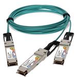 Picture of Mellanox® MFS1S50-H010V Compatible TAA 200G-AOC QSFP56 to 2xQSFP56 Infiniband HDR Active Optical Cable (850nm, MMF, 10m, LSZH)