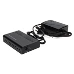 Picture of 10/100/1000Base-TX(RJ-45) to Open SFP Port Mini Media Converter w/EU power supply
