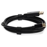 Picture of 6ft Mini-DisplayPort 1.1 Male to DisplayPort 1.2 Male Black Cable For Resolution Up to 3840x2160 (4K UHD)