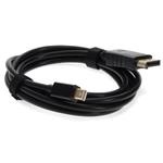 Picture of 6ft Mini-DisplayPort 1.1 Male to DisplayPort 1.2 Male Black Cable For Resolution Up to 3840x2160 (4K UHD)