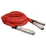 Picture of MSA and TAA 800GBase-CU OSFP112 to 2xOSFP112-RHS Direct Attach Cable (Active Twinax, 4m, Infiniband)