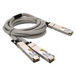Picture of MSA and TAA 800GBase-CU OSFP112 to 2xOSFP112-RHS Direct Attach Cable (Passive Twinax, 1m, Infiniband)