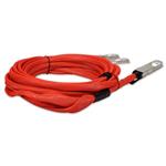 Picture of MSA and TAA 400GBase-CU OSFP to 2xQSFP56 Direct Attach Cable Direct Attach Cable (Active Twinax, 3m)
