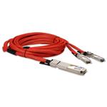 Picture of MSA and TAA 400GBase-CU OSFP to 2xQSFP56 Direct Attach Cable Direct Attach Cable (Active Twinax, 3m)