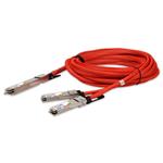 Picture of Mellanox® Compatible TAA 400GBase-CU OSFP to 2xQSFP56 Direct Attach Cable Direct Attach Cable (Active Twinax, 3m)
