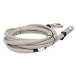 Picture of MSA and TAA 800GBase-CU OSFP to 2xQSFP112 Direct Attach Cable (Passive Twinax, 1m)