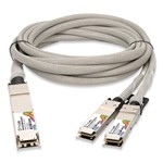 Picture of Arista Networks® Compatible TAA 800GBase-CU OSFP to 2xQSFP112 Direct Attach Cable (Passive Twinax, 3m)