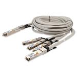 Picture of MSA and TAA 800GBase-CU OSFP to 4xQSFP112 Direct Attach Cable (Passive Twinax, 1m)