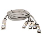 Picture of MSA and TAA 800GBase-CU OSFP to 4xQSFP112 Direct Attach Cable (Passive Twinax, 1m)