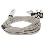 Picture of Arista Networks® Compatible TAA 400GBase-CU OSFP to 4xQSFP56 Direct Attach Cable (Passive Twinax, 0.5m)
