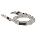 Picture of Mellanox® Compatible TAA 400GBase-CU OSFP to 4xQSFP56 Direct Attach Cable (Passive Twinax, 0.5m)