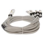 Picture of Arista Networks® Compatible TAA 400GBase-CU OSFP to 4xQSFP56 Direct Attach Cable (Passive Twinax, 1.5m)