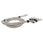 Picture of Mellanox® Compatible TAA 400GBase-CU OSFP to 4xQSFP56 Direct Attach Cable (Passive Twinax, 3m)