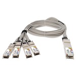 Picture of Mellanox® Compatible TAA 400GBase-CU OSFP to 4xQSFP56 Direct Attach Cable (Passive Twinax, 3m)