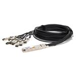 Picture of MSA and TAA Compliant 200GBase-CU OSFP to 8xSFP28 Direct Attach Cable (Passive Twinax, 3m)