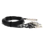 Picture of MSA and TAA Compliant 200GBase-CU OSFP to 8xSFP28 Direct Attach Cable (Passive Twinax, 3m)