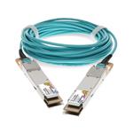 Picture of MSA and TAA 400GBase-AOC OSFP to OSFP (850nm, OM3, Aqua, 20m) CMIS 4.0 CDR