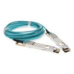 Picture of MSA and TAA 400GBase-AOC OSFP to OSFP (850nm, OM3, Aqua, 6m) CMIS 4.0 CDR