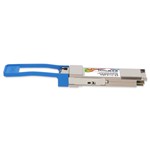 Picture of ZTE® Compatible TAA 100GBase-BX ER1 PAM4 QSFP28 Transceiver Single Lambda (SMF, 1304.58nmTx/1309.14nmRx, 40km, LC, DOM)