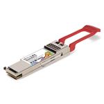 Picture of MSA and TAA 50GBase-BX PAM4 QSFP28 Transceiver (SMF, 1331nmTx/1271nmRx, 10km, LC, DOM)