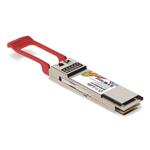 Picture of MSA and TAA 50GBase-BX PAM4 QSFP28 Transceiver (SMF, 1331nmTx/1271nmRx, 10km, LC, DOM)