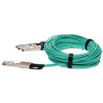Picture of MSA and TAA Compliant 400GBase-AOC QSFP-DD to 4xQSFP56 PAM-4 Active Optical Cable (850nm, MMF, 25m) CMIS 3.0