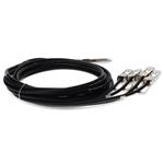 Picture of MSA and TAA Compliant 400GBase-CU QSFP-DD 400G to 4xQSFP56 100G PAM-4 Direct Attach Cable (Passive Twinax, 2.5m)