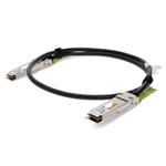 Picture of MSA and TAA Compliant 200GBase-CU QSFP56 to QSFP56 Direct Attach Cable (Passive Twinax, 0.5m)