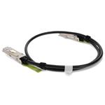 Picture of MSA and TAA Compliant 200GBase-CU QSFP56 to QSFP56 Direct Attach Cable (Passive Twinax, 1m)