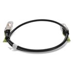 Picture of MSA and TAA Compliant 200GBase-CU QSFP56 to QSFP56 Direct Attach Cable (Passive Twinax, 1m)