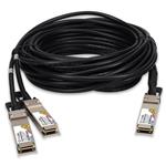 Picture of MSA and TAA 200GBase-CU QSFP56 to 2xQSFP56 Direct Attach Cable (Active Twinax, 1m, Infiniband HDR)