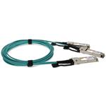 Picture of MSA and TAA 200GBase-AOC QSFP56 to 2xQSFP56 DSP Active Optical Cable (850nm, MMF, 15m)