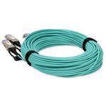 Picture of MSA and TAA 200GBase-AOC QSFP56 to 2xQSFP56 DSP Active Optical Cable (850nm, MMF, 31m)