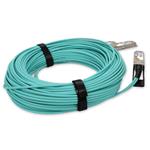Picture of MSA and TAA 200GBase-AOC QSFP56 to 2xQSFP56 DSP Active Optical Cable (850nm, MMF, 32m)