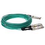 Picture of MSA and TAA Compliant 200G-AOC QSFP56 to 2xQSFP56 Infiniband HDR Active Optical Cable (850nm, MMF, 3m, LSZH)