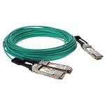 Picture of MSA and TAA Compliant 200G-AOC QSFP56 to 2xQSFP56 Infiniband HDR Active Optical Cable (850nm, MMF, 3m, LSZH)