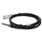 Picture of MSA and TAA Compliant 200GBase-CU QSFPDD to 2x 100Gb QSFP28 Direct Attach Cable (Passive Twinax, 1m)