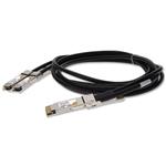 Picture of Cisco® QDD-2QSFP28-400-CU1M Compatible TAA Compliant 200GBase-CU QSFP-DD 200G to 2xQSFP28 100G NRZ Direct Attach Cable (Passive Twinax, 1m)