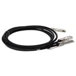 Picture of Juniper Networks® QDD-2X200G-2P5M Compatible TAA Compliant 200GBase-CU QSFPDD to 2x QSFP28 Direct Attach Breakout Cable (Passive Twinax, 2.5m)