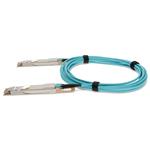 Picture of Cisco® QDD-400-AOC5M Compatible TAA Compliant 400GBase-AOC QSFP-DD to QSFP-DD Active Optical Cable (850nm, MMF, 5m)