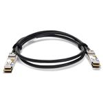 Picture of Cisco® QDD-400-CU2M Compatible TAA Compliant 400GBase-CU QSFP-DD to QSFP-DD PAM-4 Direct Attach Cable (Passive Twinax, 2m)