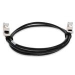 Picture of Juniper Networks® QDD-400G-DAC-3M Compatible 400GBase-CU QSFP-DD to QSFP-DD Direct Attach Cable (Passive Twinax, 3m)