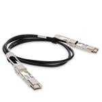 Picture of Juniper Networks® QDD-400G-DAC-3M Compatible 400GBase-CU QSFP-DD to QSFP-DD Direct Attach Cable (Passive Twinax, 3m)