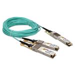 Picture of Arista Networks® Compatible TAA 400GBase-AOC QSFP-DD to 2xQSFP56 Active Optical Cable (850nm, MMF, 1m)