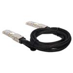 Picture of MSA and TAA 400GBase-AEC QSFP-DD to QSFP-DD Active Electrical Cable (AEC, 1m, CMIS 5.2)
