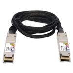Picture of Alcatel-Lucent Nokia® Compatible TAA 400GBase-AEC QSFP-DD to QSFP-DD Active Electrical Cable (AEC, 1m, CMIS 5.2)