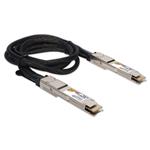 Picture of MSA and TAA 400GBase-AEC QSFP-DD to QSFP-DD Active Electrical Cable (AEC, 2.5m, CMIS 5.2)