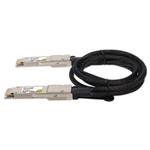 Picture of Alcatel-Lucent Nokia® Compatible TAA 400GBase-AEC QSFP-DD to QSFP-DD Active Electrical Cable (AEC, 2m, CMIS 5.2)