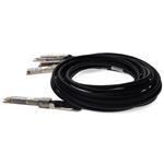Picture of Cisco® QDD-4QSFP56-400-CU2-5M Compatible TAA Compliant 400GBase-CU QSFP-DD 400G to 4xQSFP56 100G PAM-4 Direct Attach Cable (Passive Twinax, 2.5m)